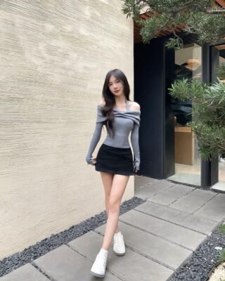 Chân váy xinh chữ A